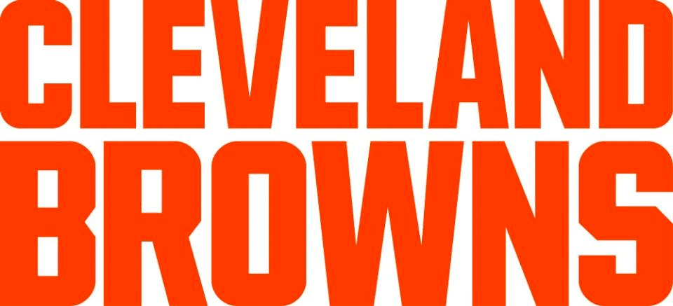 21007 NFL Team Apparel CLEVELAND BROWNS ELF Logo Football SHIRT ORANGE  BROWN New