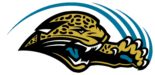 Jacksonville Jaguars 3 3/4" x 1 3/4" Embroidered Iron On Patch  *New* #273