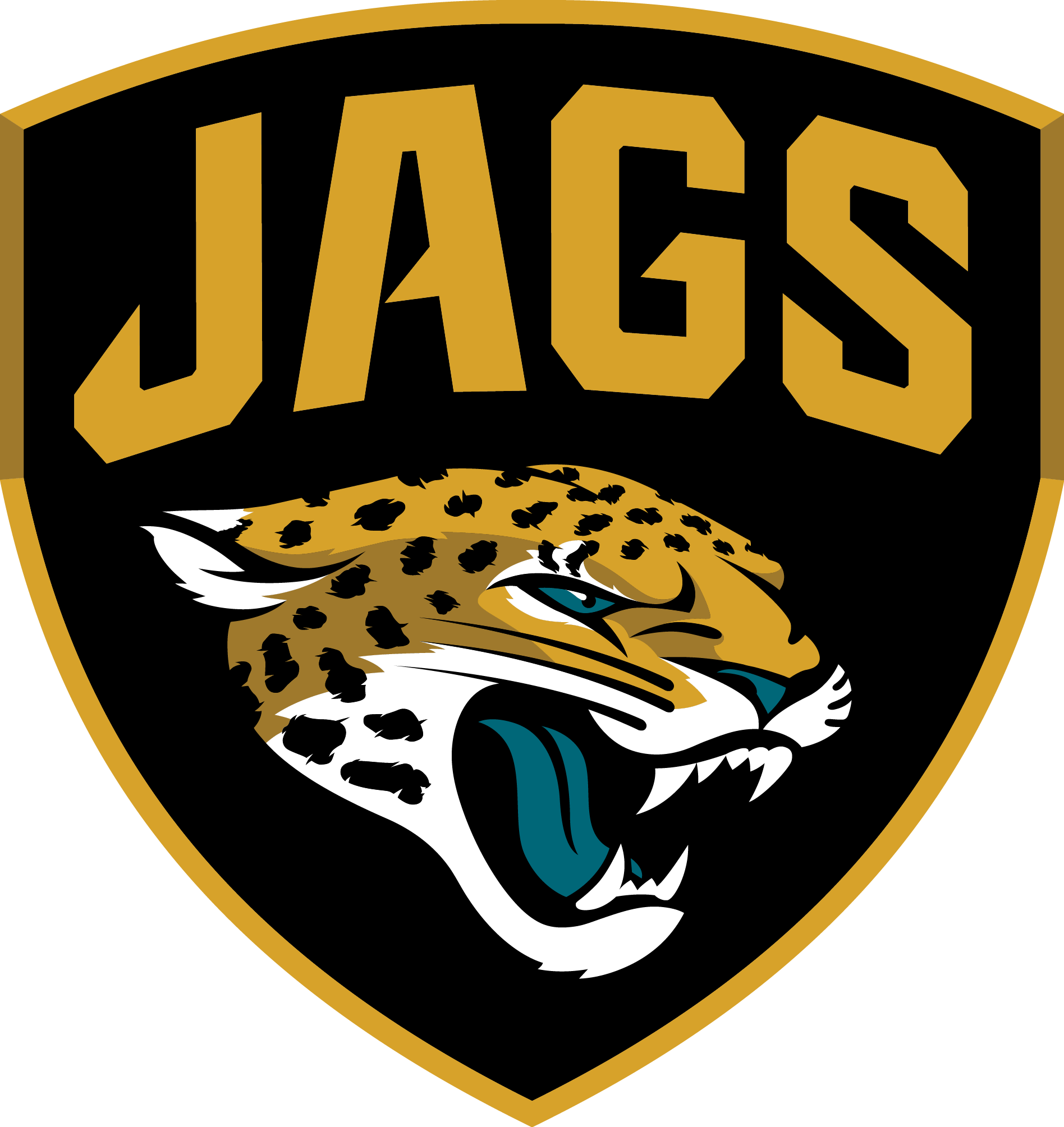 Jacksonville Jaguars Team Logo Progression 6x12 – Fan Creations GA