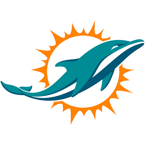 NFL MIAMI DOLPHINS ONE-1-STAR ⭐ CAPTAINS ROYAL BLUE iron-on C