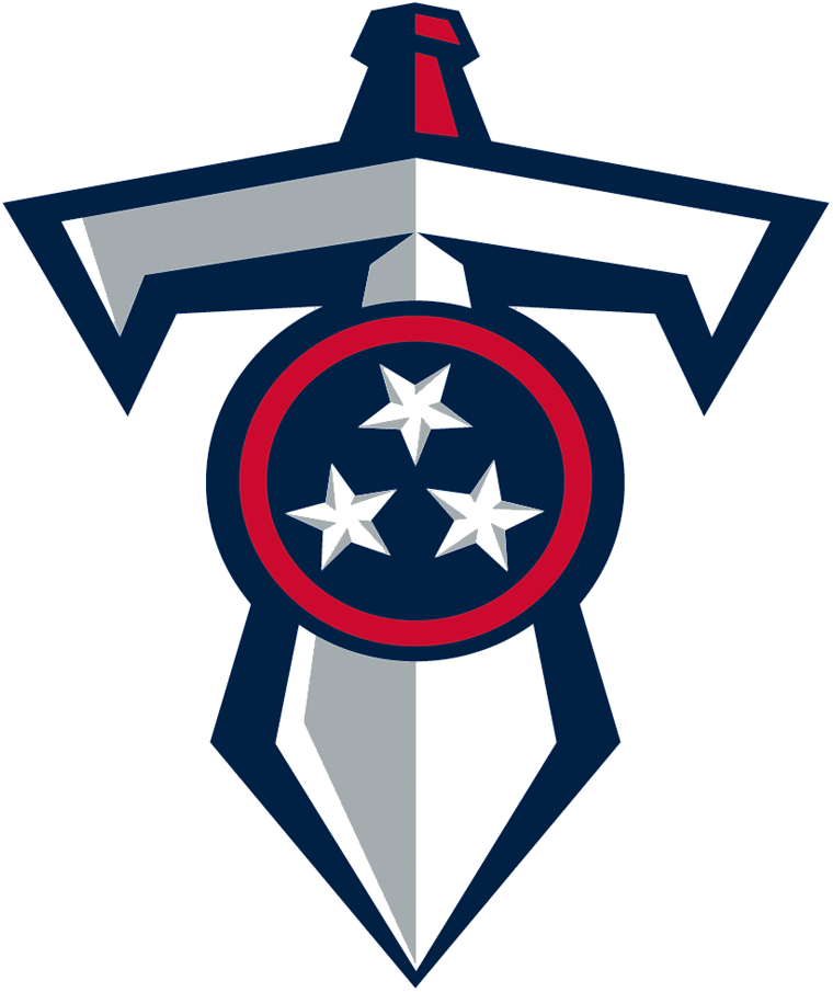 Tennessee Titans Logo Comet Embroidered Iron-On Patch T1